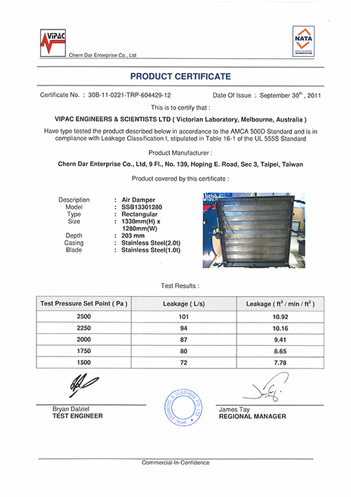 澳洲國家實驗室 VIPAC 6